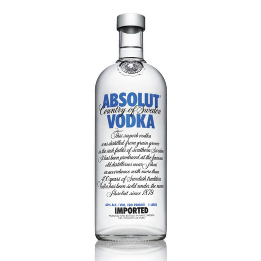 Absolut vodka 1l
