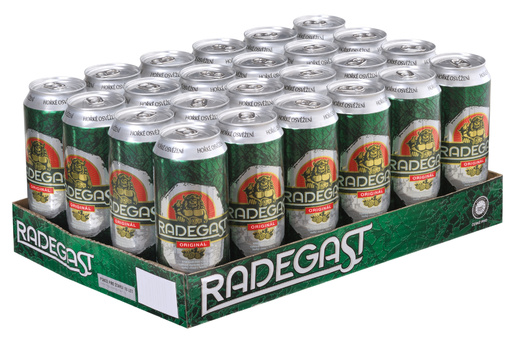 Radegast Rázná 10° 24x0,5l plech
